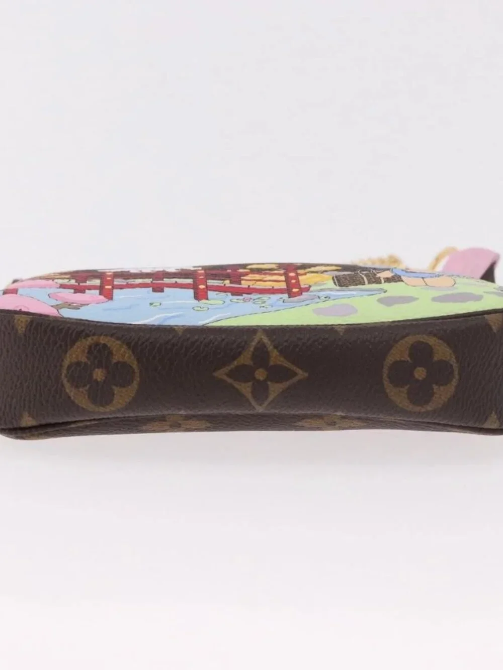 LOUIS VUITTON Vivienne Mini Pochette Accessoires Pouch M45905 LV Auth 189292SM